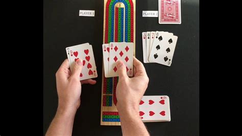 Five-card cribbage (called the "old game"): The two players are dealt five cards each, two of which are discarded into the crib. The crib thus consists of four cards but each hand only three. The first non-dealer gets a three-point start, the play (pegging) goes up to 31 only once and does not restart. The game is won by the first player to reach 61 points.